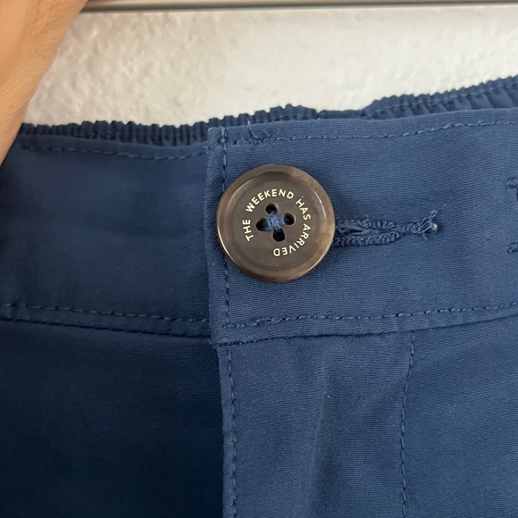 Chubbies 6” Inseam Navy Blue Shorts Pull On Size Large - Picture 3 of 7